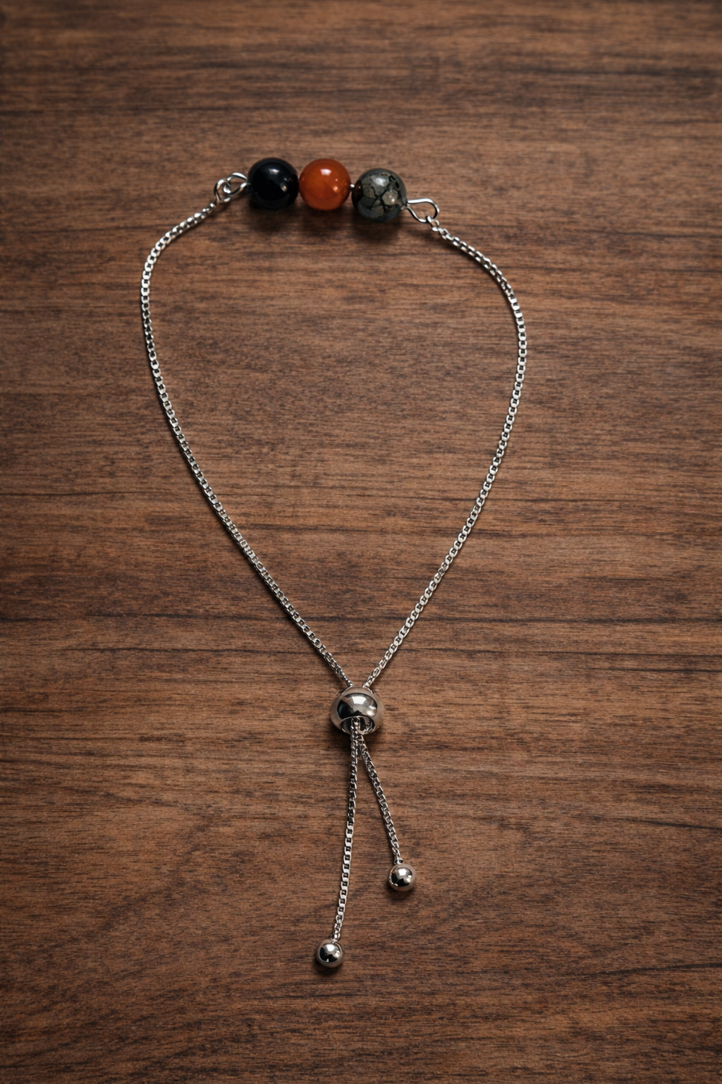 Pulsera Ajustable con Piedras Naturales