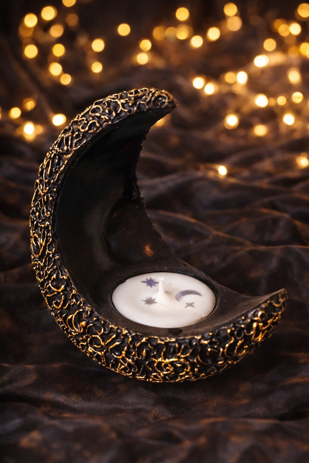 Porta velas Luna Boho