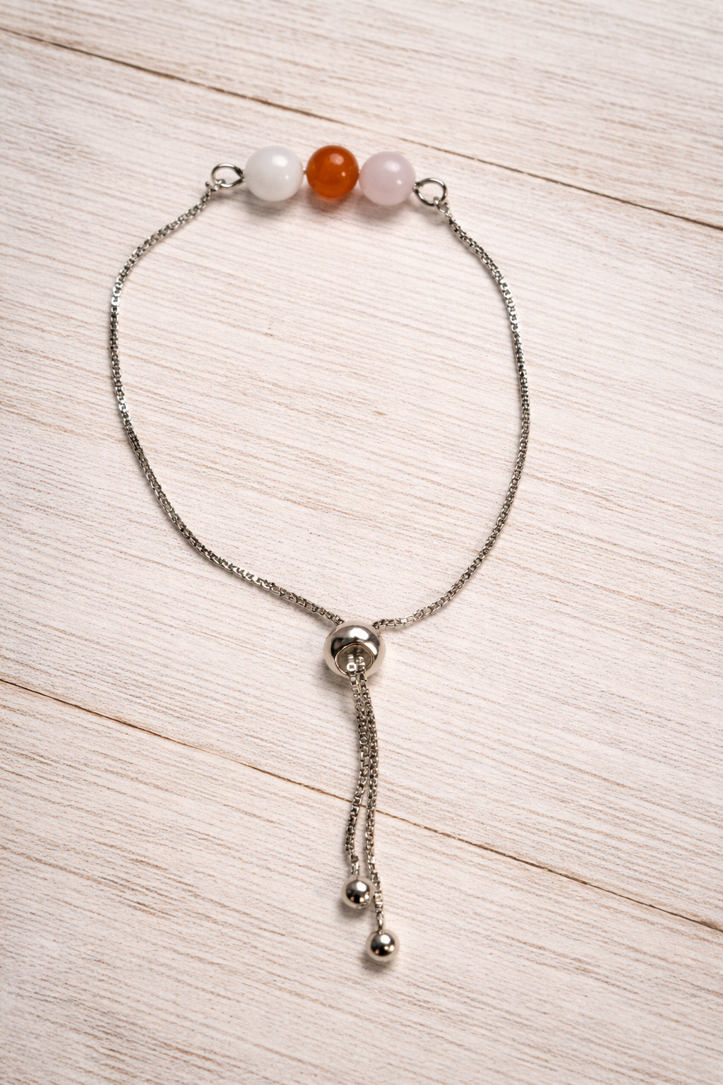 Pulsera Ajustable con Piedras Naturales