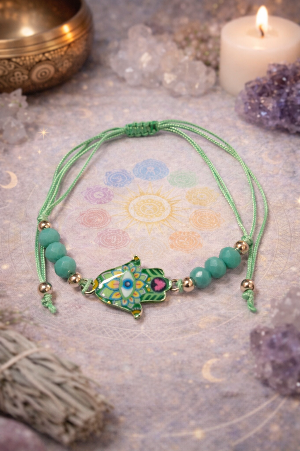 Pulsera Protectora Mano de Fátima