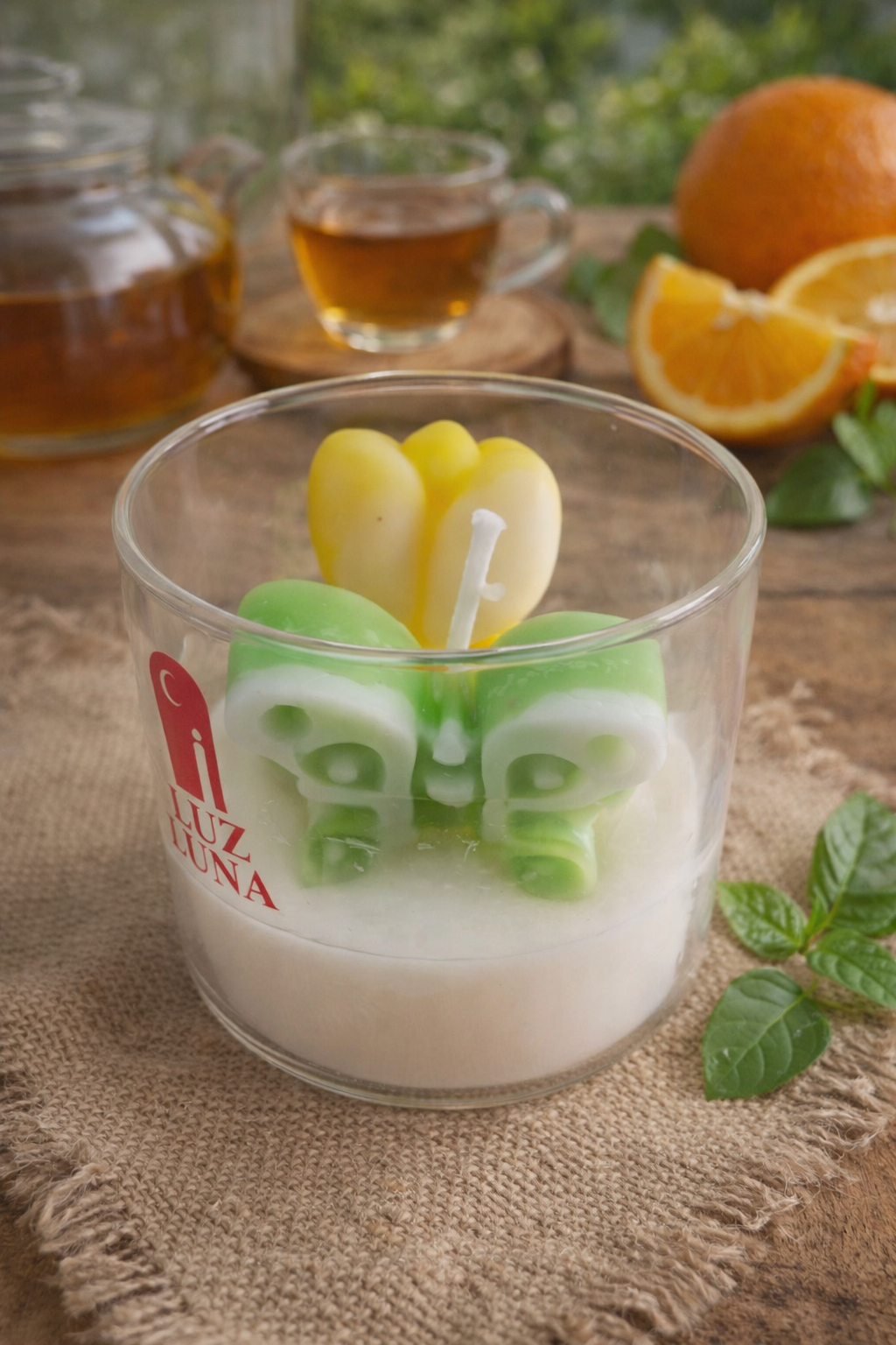 Vela vaso 5cm Te huerto de Naranjos 60ml