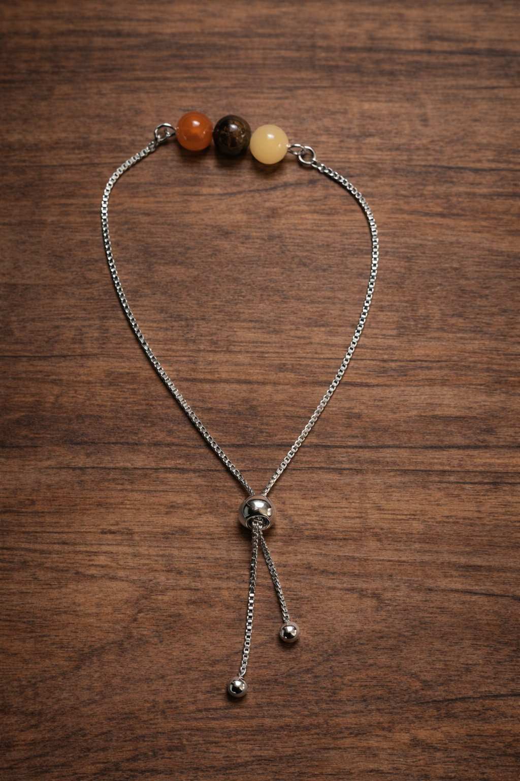 Pulsera Ajustable con Piedras Naturales
