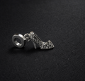 Charm Colgante Zapatilla con Cristales