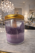 Vela vaso con tapa Campo de Tulipanes 160ml