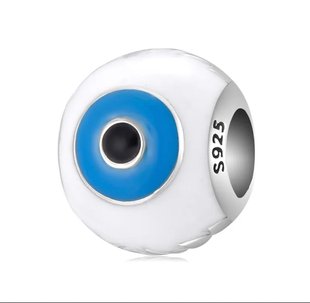 Charm Ojo Azul/blanco Protector