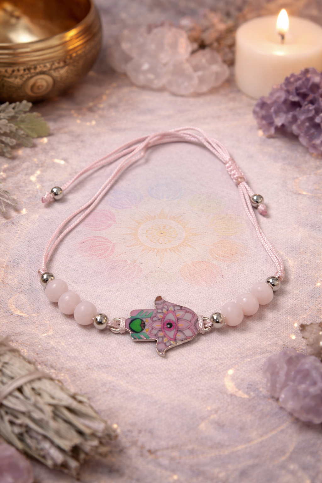 Pulsera Protectora Mano de Fátima
