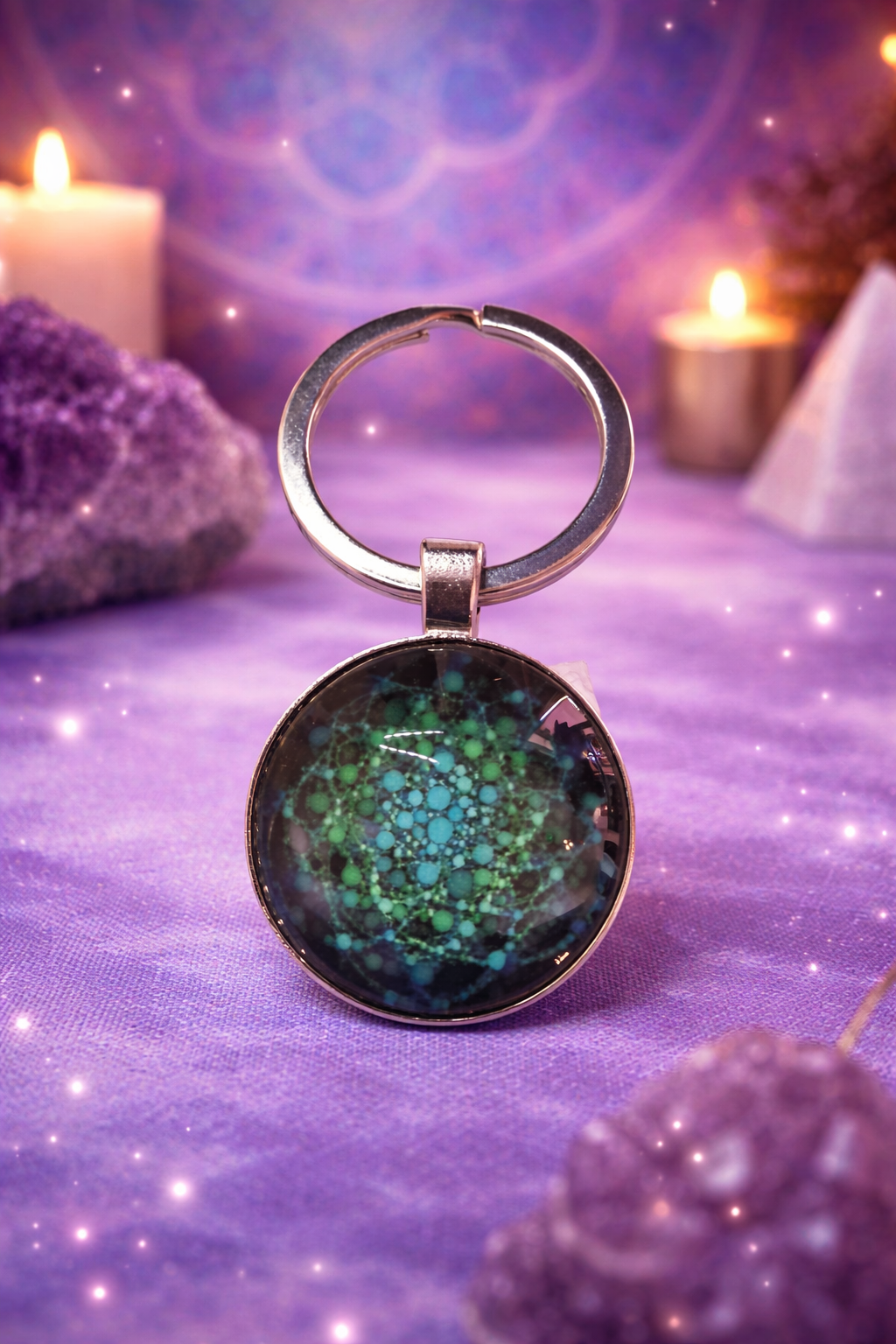 Llavero mandala místico