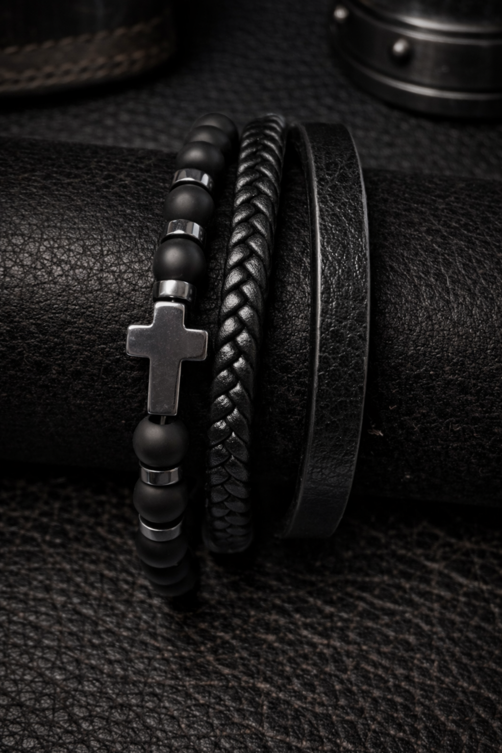 Set de Pulseras Masculinas