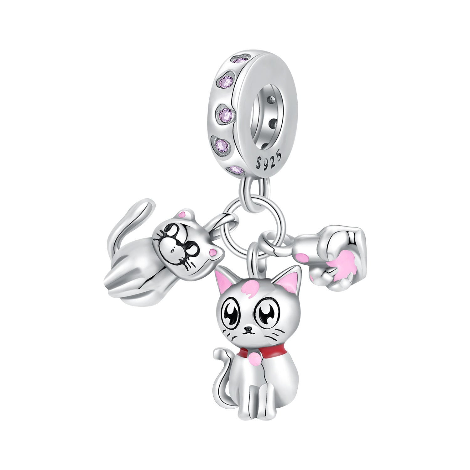 Charm Colgante Gatitos