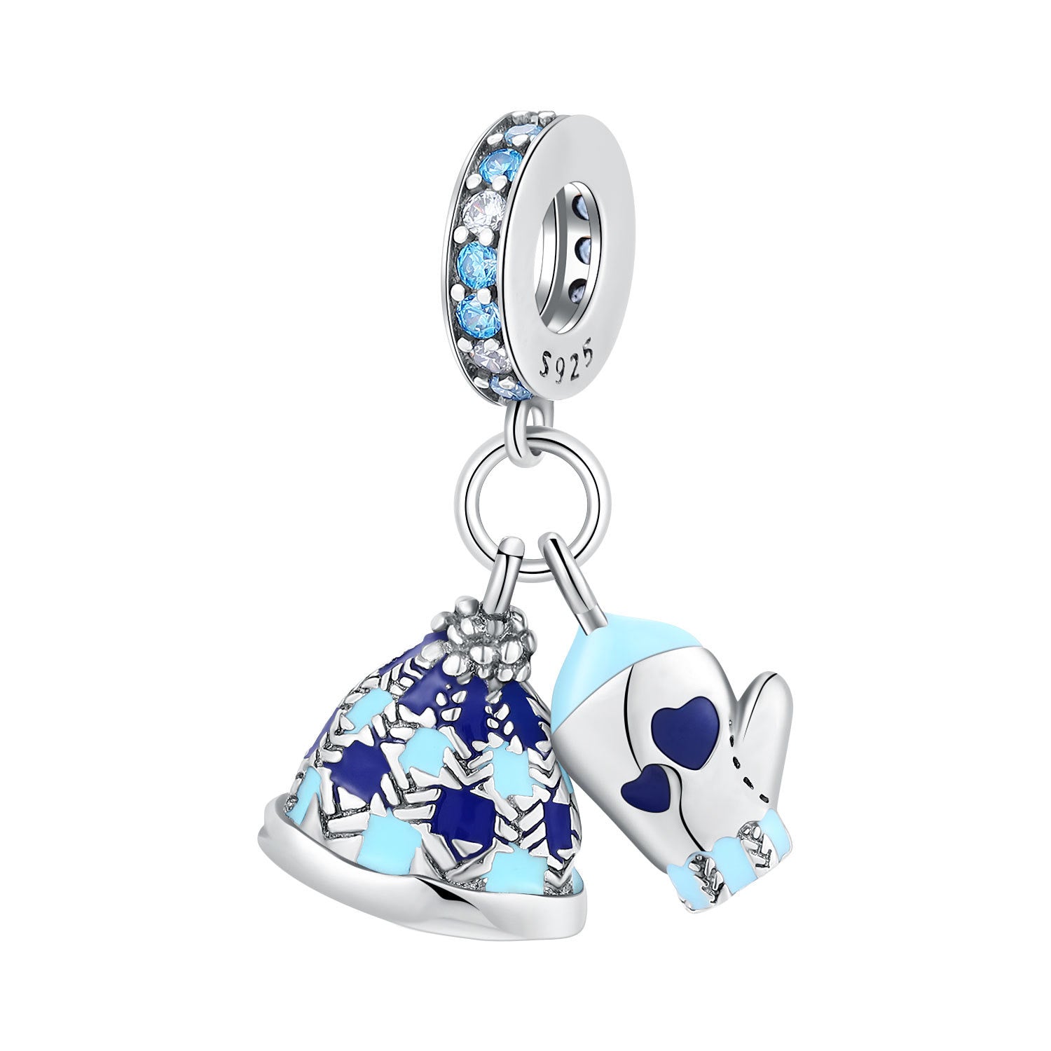 Charm Colgante Gorro y Guantes