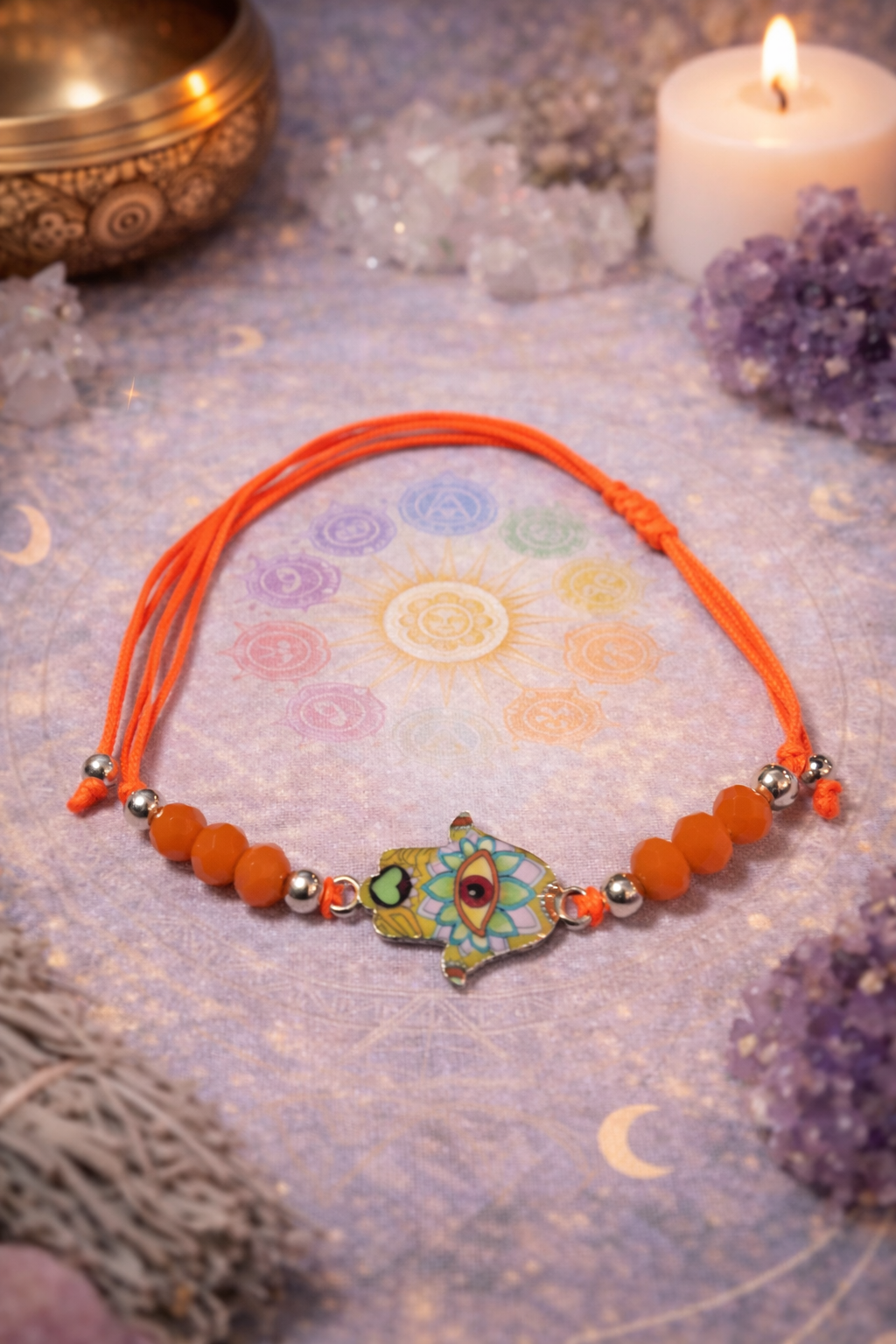 Pulsera Protectora Mano de Fátima