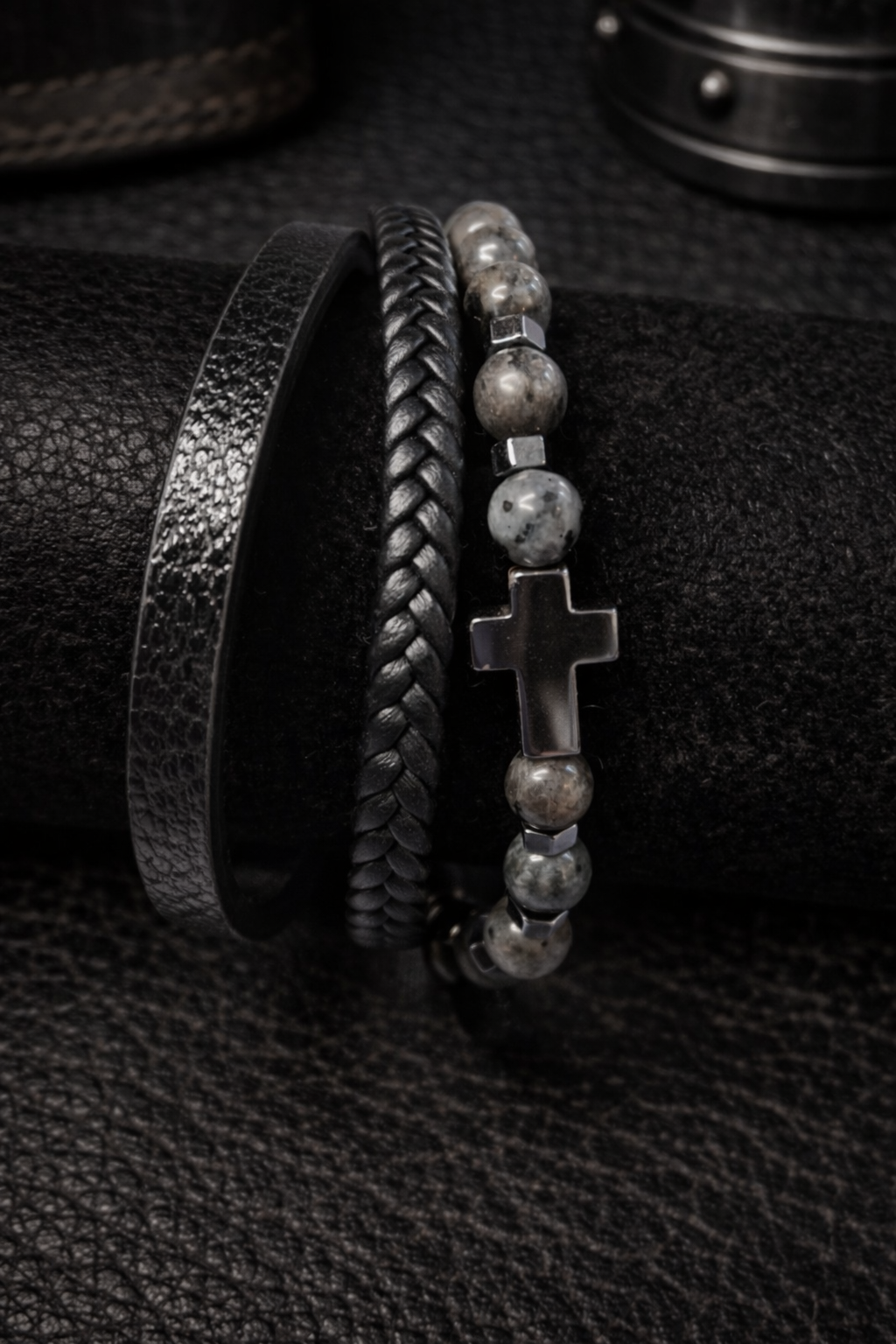 Set de Pulseras Masculinas