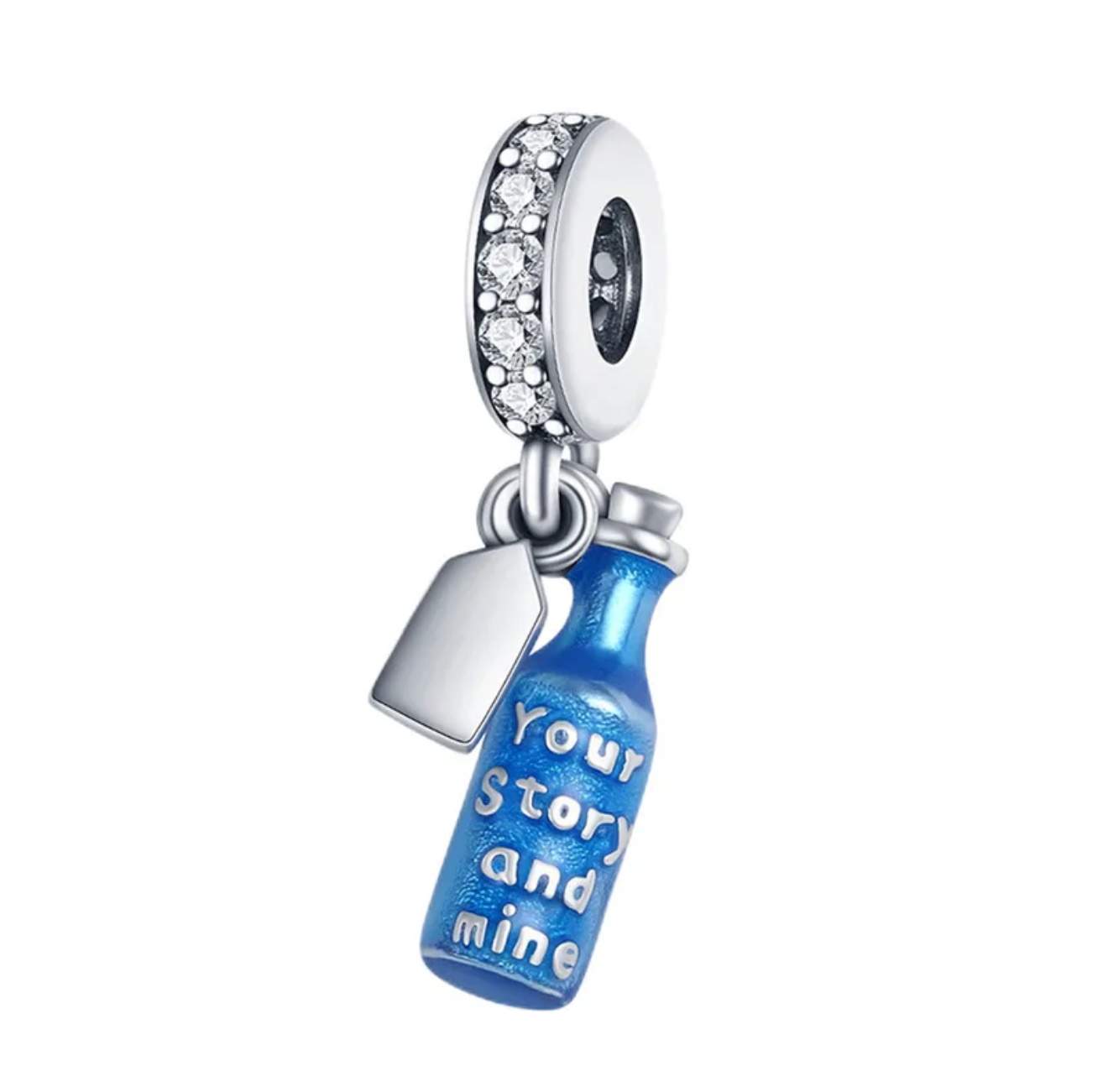 Charm Botella “Your Story and Mine”