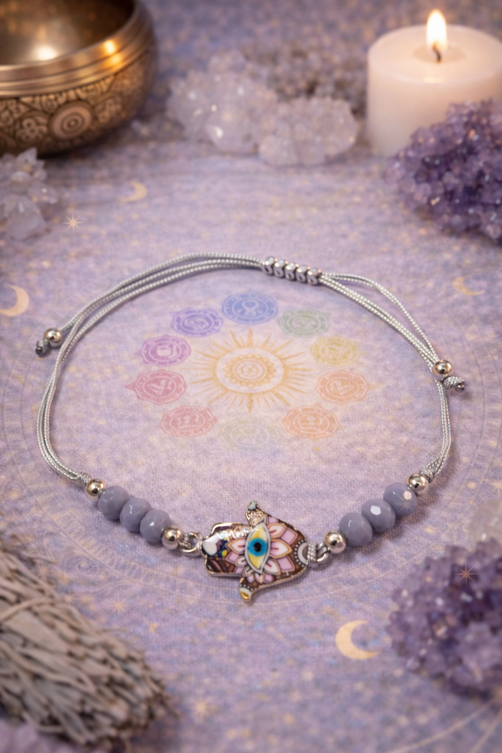 Pulsera Protectora Mano de Fátima