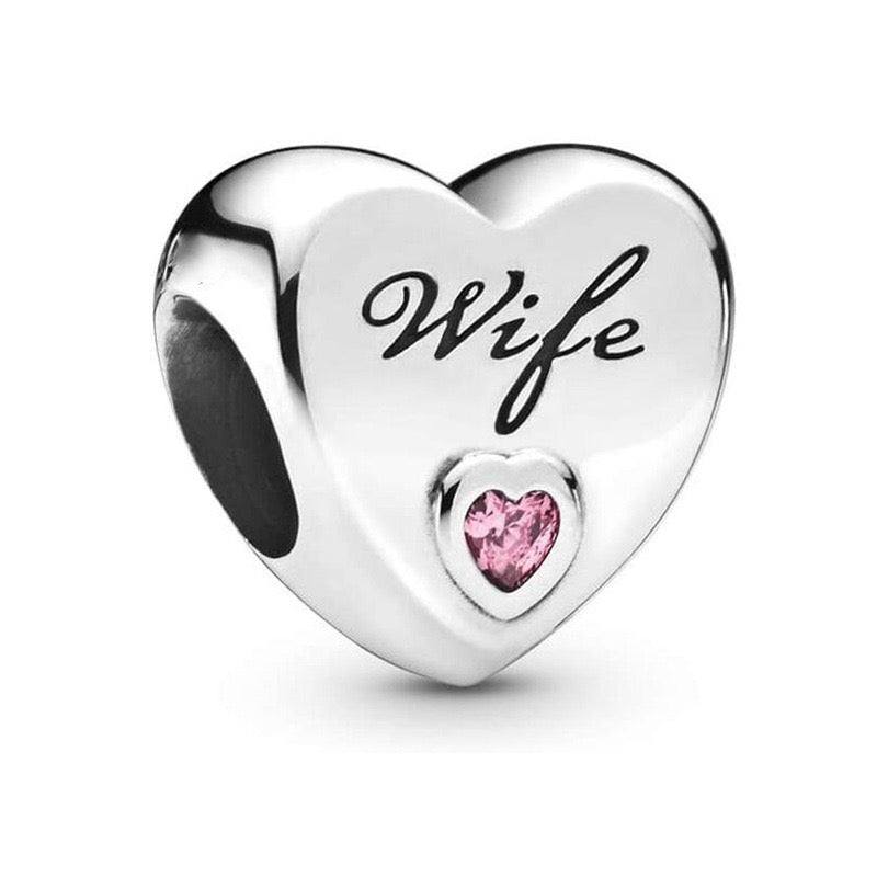 Charms Corazón Familia