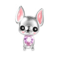 Charm Chihuahua con Corazón Rosa