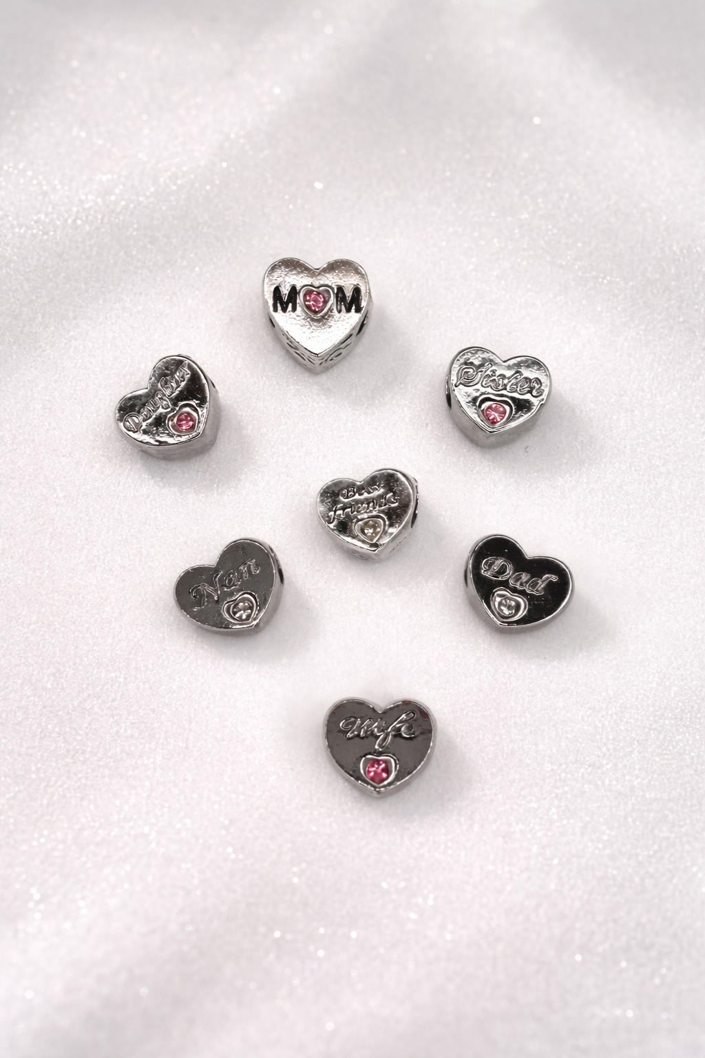 Charms Corazón Familia
