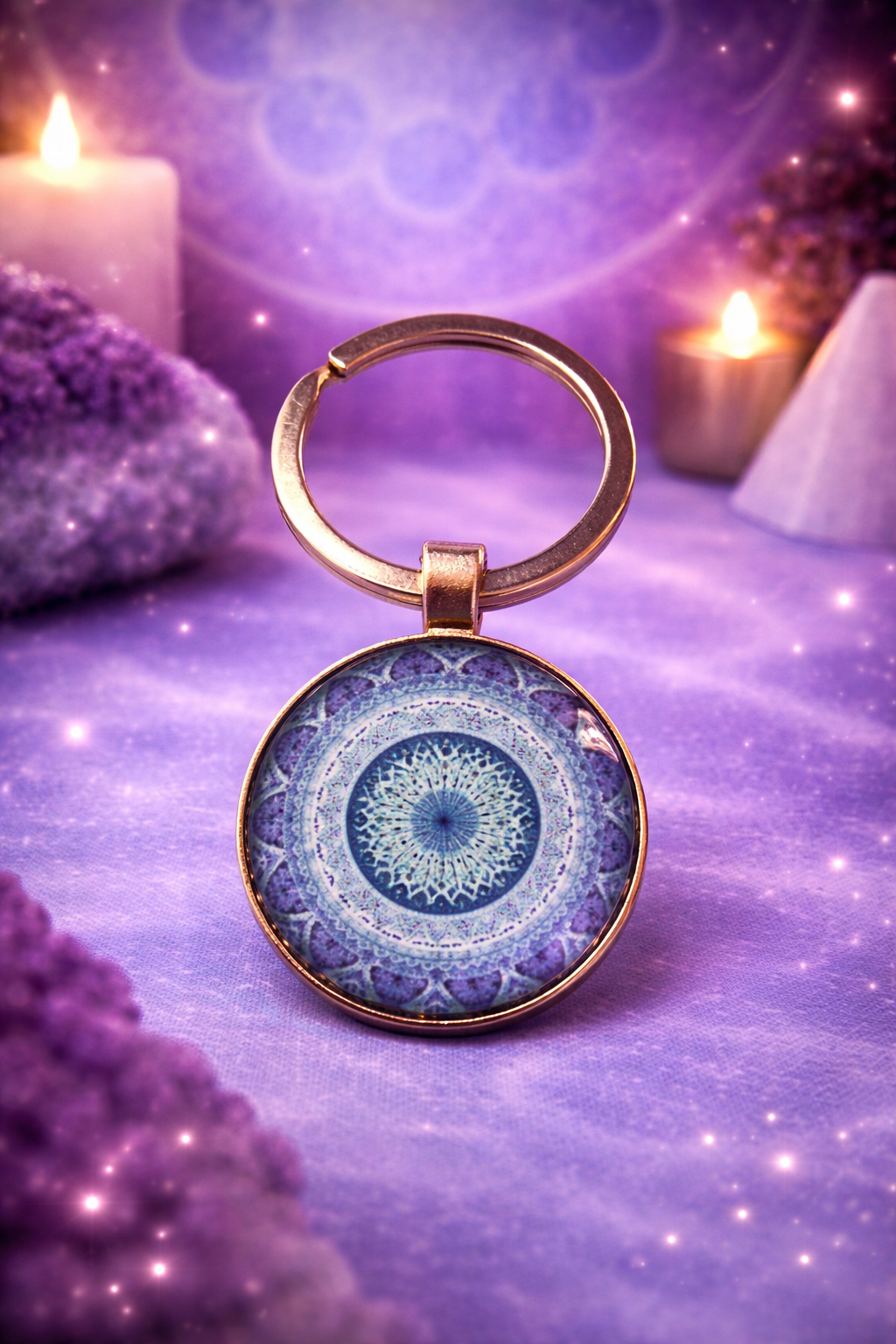 Llavero mandala místico
