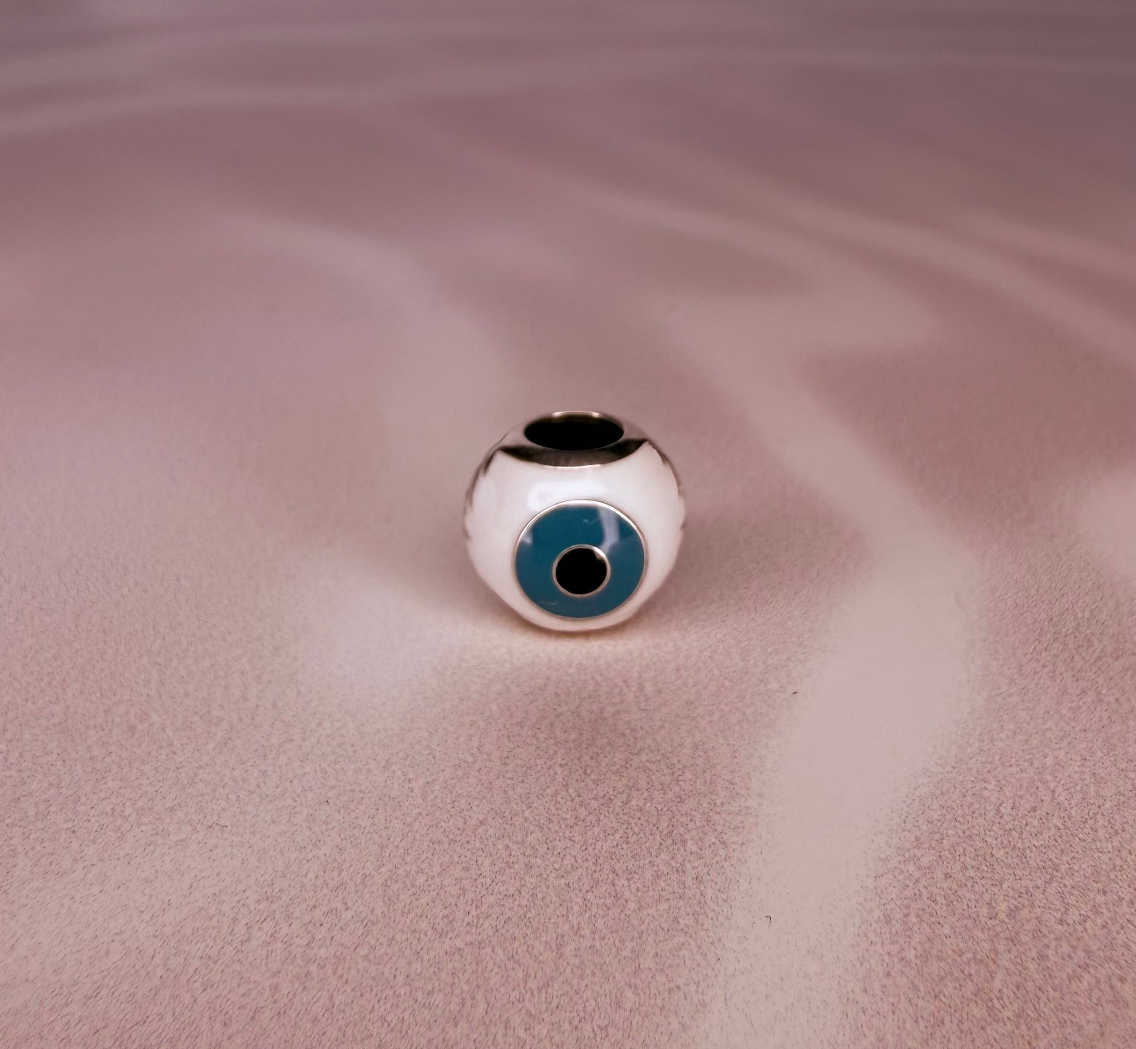 Charm Ojo Azul/blanco Protector