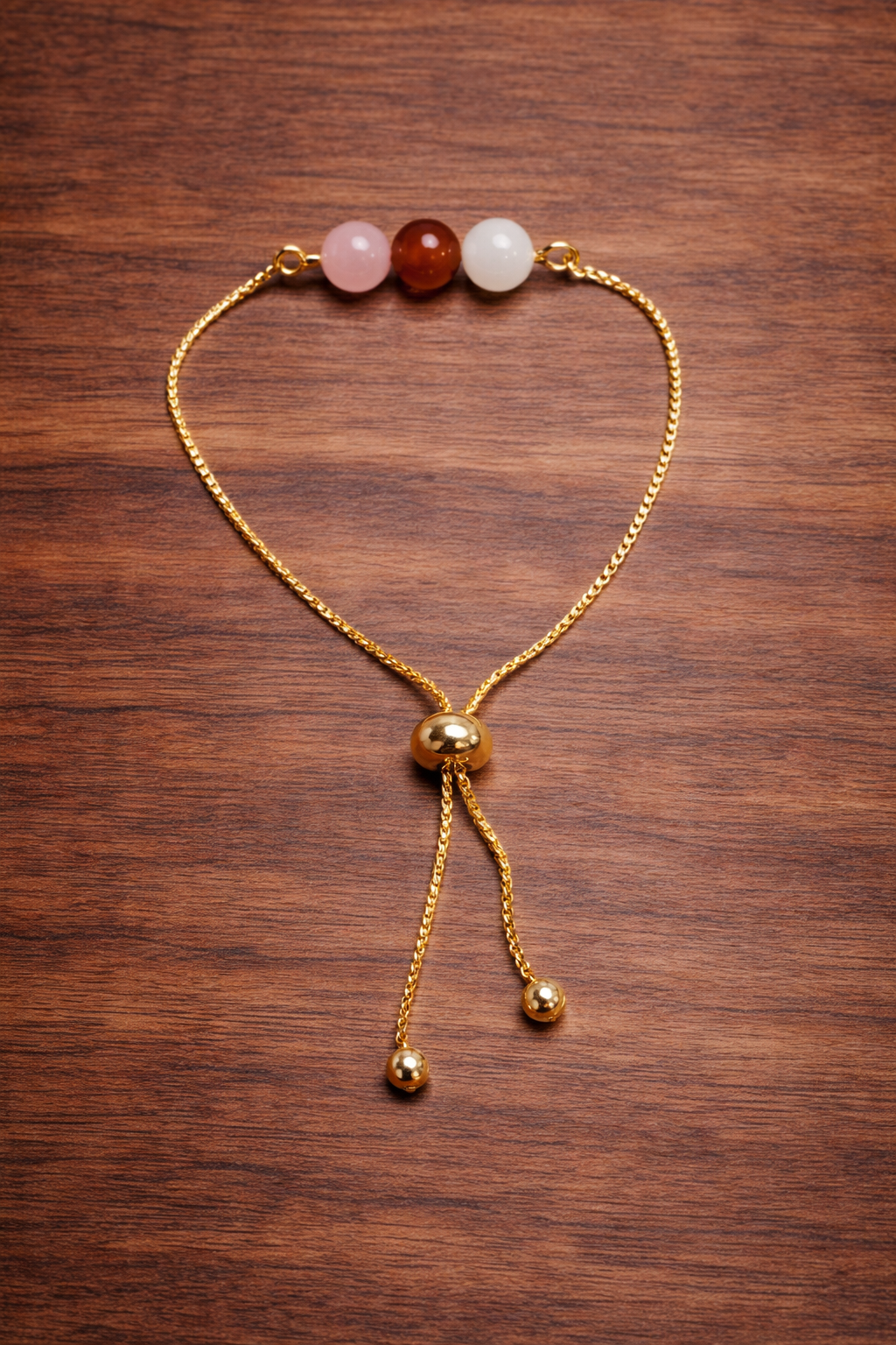 Pulsera Ajustable con Piedras Naturales