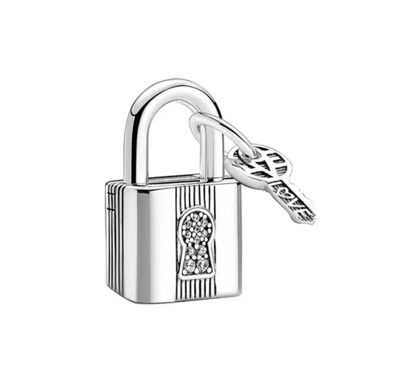 Charm de Candado con Llave