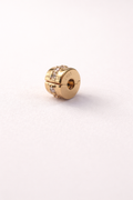 Charm Clip Dorado con Zirconias