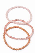 Set de Pulseras de Piedras Naturales