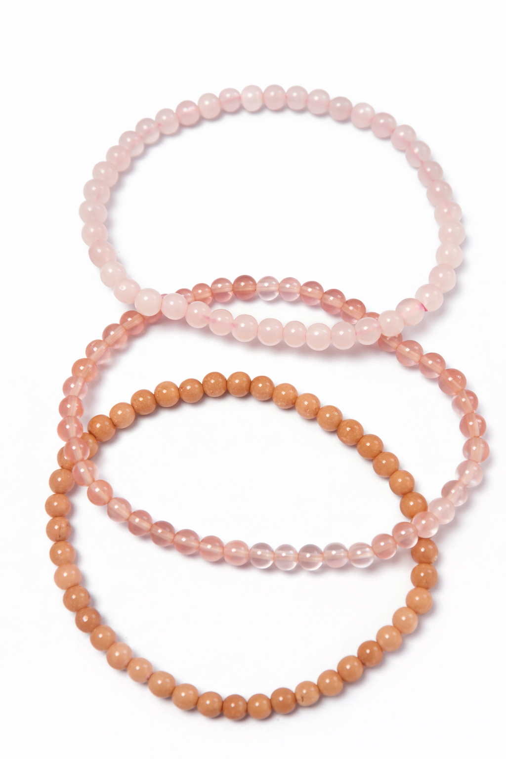 Set de Pulseras de Piedras Naturales