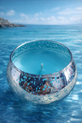 Vela esfera plateada Acqua di Gio 60ml