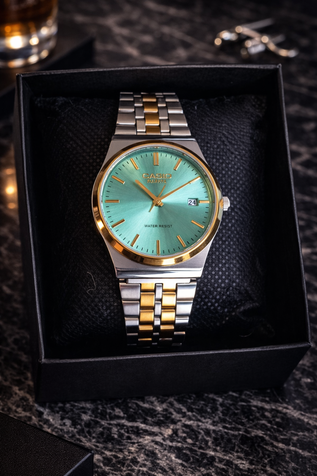 Reloj plateado para caballero
