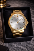 Reloj dorado para caballero